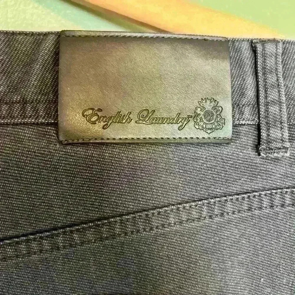 English Laundry Men’s Grey Denim Jeans Size 34x32 - Picture 4 of 4